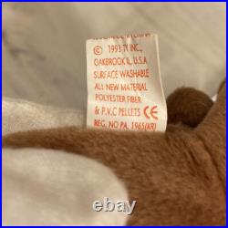 Ty Beanie Baby CUBBIE the Bear, Very Rare With 12 Errors And 9 Rarities