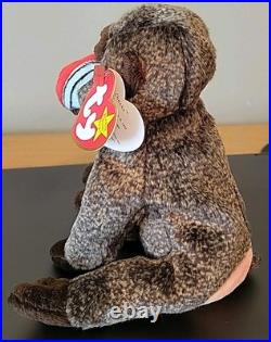 Ty Beanie Baby Cheeks the Baboon RARE with Tag Errors 1999. Vintage