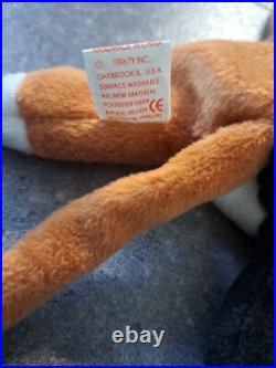 Ty Beanie Baby Chip The Cat RARE- 1996, Style 4121 With Tag Errors Ty Beanie Baby Chip The Cat RARE- 1996, Style 4121 With Tag Errors