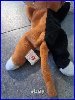 Ty Beanie Baby Chip The Cat RARE- 1996, Style 4121 With Tag Errors Ty Beanie Baby Chip The Cat RARE- 1996, Style 4121 With Tag Errors