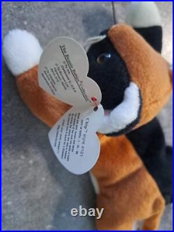 Ty Beanie Baby Chip The Cat RARE- 1996, Style 4121 With Tag Errors Ty Beanie Baby Chip The Cat RARE- 1996, Style 4121 With Tag Errors