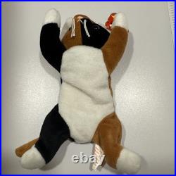 Ty Beanie Baby Chip The Cat RARE- 1996, Style 4121 With Tag Errors! PVC