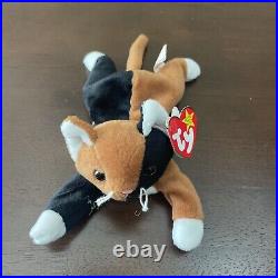 Ty Beanie Baby Chip the Cat Retired RARE Errors Mint 1996