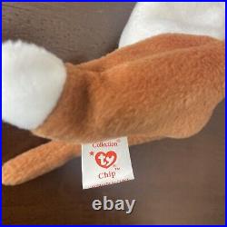 Ty Beanie Baby Chip the Cat Retired RARE Errors Mint 1996