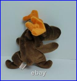 Ty Beanie Baby, Chocolate Moose, 4/27/1993, Retired, Rare