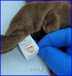 Ty Beanie Baby, Chocolate Moose, 4/27/1993, Retired, Rare