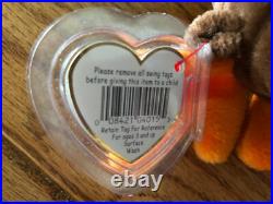 Ty Beanie Baby Chocolate The Moose One Of The Original Nine! 1993 Mwmt Rare