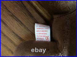 Ty Beanie Baby Chocolate The Moose One Of The Original Nine! 1993 Mwmt Rare