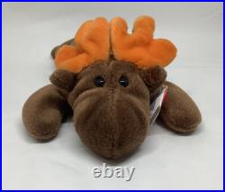 Ty Beanie Baby Chocolate the Moose 1993 Rare Retired 1 Of the Original 9 Mint Ty Beanie Baby Chocolate the Moose 1993 Rare Retired 1 Of the Original 9 Mint