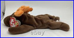 Ty Beanie Baby Chocolate the Moose 1993 Rare Retired 1 Of the Original 9 Mint