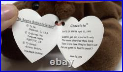 Ty Beanie Baby Chocolate the Moose 1993 Rare Retired 1 Of the Original 9 Mint Ty Beanie Baby Chocolate the Moose 1993 Rare Retired 1 Of the Original 9 Mint