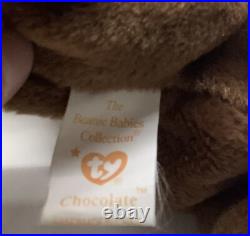 Ty Beanie Baby Chocolate the Moose 1993 Rare Retired 1 Of the Original 9 Mint Ty Beanie Baby Chocolate the Moose 1993 Rare Retired 1 Of the Original 9 Mint