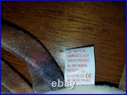 Ty Beanie Baby Claude the Crab Ty Dye Retired PVC VERY RARE, with FACTORY Errors