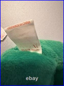 Ty Beanie Baby Erin RARE Errors Mint condition Never played with