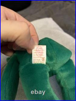 Ty Beanie Baby Erin The Bear 1997 Retired Plush Toy W ERRORS MINT RARE Ty Beanie Baby Erin The Bear 1997 Retired Plush Toy W ERRORS MINT RARE