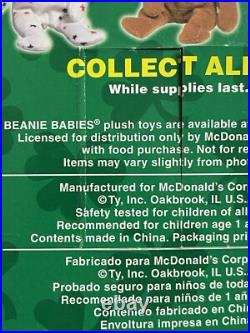 Ty Beanie Baby Erin The Bear 1997 Retired Plush Toy with Rare Tag Errors