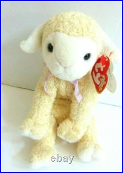 Ty Beanie Baby FLEECIE 2000 Lamb with Tag ERRORS Plush Toy RARE RETIRED