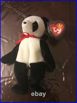 Ty Beanie Baby Fortune Rare, Retired, Mintwith Errorsin Display Case Ty Beanie Baby Fortune Rare, Retired, Mintwith Errorsin Display Case