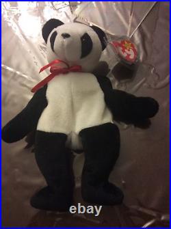 Ty Beanie Baby Fortune Rare, Retired, Mintwith Errorsin Display Case Ty Beanie Baby Fortune Rare, Retired, Mintwith Errorsin Display Case