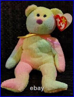 Ty Beanie Baby GROOVY Rare, Retired, witherrors Perfect Condition Free Shipping