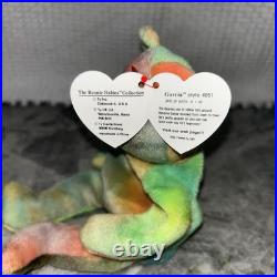 Ty Beanie Baby Garcia Bear 1993 Multicolor Super Rare Highly Collectible Ty Beanie Baby Garcia Bear 1993 Multicolor Super Rare Highly Collectible