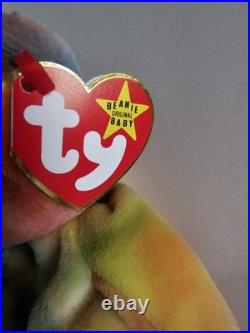 Ty Beanie Baby Garcia RARE-RETIRED NWMT 1993 1st Edition 4Gen tag PVC Ty Beanie Baby Garcia RARE-RETIRED NWMT 1993 1st Edition 4Gen tag PVC