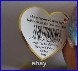 Ty Beanie Baby Garcia RARE-RETIRED NWMT 1993 1st Edition 4Gen tag PVC Ty Beanie Baby Garcia RARE-RETIRED NWMT 1993 1st Edition 4Gen tag PVC