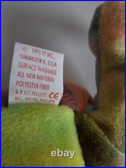 Ty Beanie Baby Garcia RARE-RETIRED NWMT 1993 1st Edition 4Gen tag PVC Ty Beanie Baby Garcia RARE-RETIRED NWMT 1993 1st Edition 4Gen tag PVC