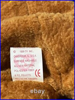 Ty Beanie Baby Germania 1999 Handmade Low Amounts Made Rare Prestine Errors