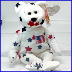 Ty Beanie Baby Glory The Bear, Rare, Mint