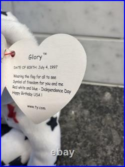 Ty Beanie Baby Glory the Bear Rare