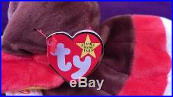 Ty Beanie Baby Gobbles the Turkey Rare 1996 Tag Errors- Great Condition