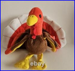 Ty Beanie Baby. Gobbles the turkey Rare/Retired NMWT with Tag Errors Ty Beanie Baby. Gobbles the turkey Rare/Retired NMWT with Tag Errors