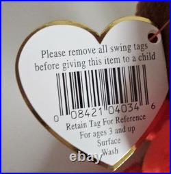 Ty Beanie Baby. Gobbles the turkey Rare/Retired NMWT with Tag Errors Ty Beanie Baby. Gobbles the turkey Rare/Retired NMWT with Tag Errors