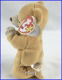 Ty Beanie Baby HOPE Prayer Bear With Tag Errors SUPER RARE 1998 GREAT FIND