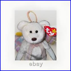 Ty Beanie Baby Halo With Brown Nose Vintage 1998 Rare With Errors
