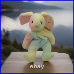 Ty Beanie Baby Hippie the Bunny. RARE/ RETIRED/ TAG ERRORS