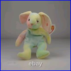 Ty Beanie Baby Hippie the Bunny. RARE/ RETIRED/ TAG ERRORS