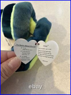 Ty Beanie Baby Hissy Rare Retired Multiple Tag Errors 1997