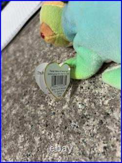 Ty Beanie Baby Iggy The Iguana Rare Rainbow Style. Multiple Tag Errors. Mint Ty Beanie Baby Iggy The Iguana Rare Rainbow Style. Multiple Tag Errors. Mint