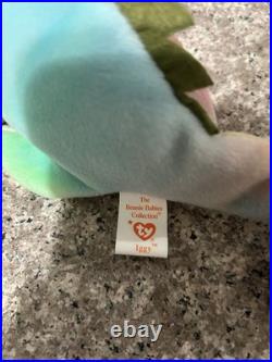 Ty Beanie Baby Iggy The Iguana Rare Rainbow Style. Multiple Tag Errors. Mint Ty Beanie Baby Iggy The Iguana Rare Rainbow Style. Multiple Tag Errors. Mint