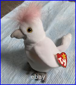 Ty Beanie Baby-Kuku. 1997/98. Very Rare! Stamp #619/Many Errors/Excellent cond