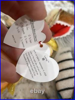 Ty Beanie Baby LOONG Dragons RARE 2005 Asian-Pacific Exclusive NWT Tag Protector