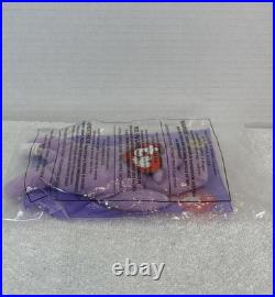 Ty Beanie Baby McDonald's Collection Happy the Hippopotamus Lavender New RARE Ty Beanie Baby McDonald's Collection Happy the Hippopotamus Lavender New RARE