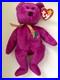 Ty-Beanie-Baby-Millennium-Bear-Magenta-New-Century-Rare-Retired-With-Errors-01-yfz