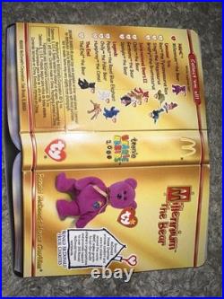 Ty Beanie Baby Millennium Bear with Rare Misprint Tag