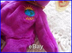 Ty Beanie Baby Millennium Rare Bear-1999