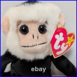 Ty Beanie Baby Mooch With Rare Retired Tag Errors Great Condition