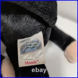 Ty Beanie Baby Mooch With Rare Retired Tag Errors Great Condition