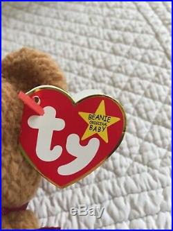 Ty Beanie Baby ORIGiiNAL CURLY- EXTREMELY RARE EXCELLENT CONDITION
